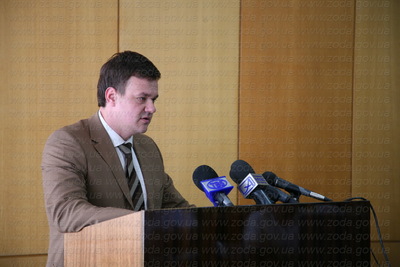 Начальник Головного управління Держкомзему у Запорізькій області Олександр Цибров