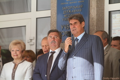 Борис Петров вітає студентів із початком навчання