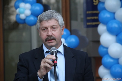 Заступник голови ОДА Петро Гончарук на відкритті Єдиного дозвільного центру
