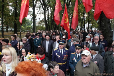 Запоріжці зібралися вшанувати пам’ять загиблих під час визволення Запоріжжя від німецько-фашистських загарбників