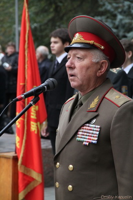 Голова Запорізької міської організації ветеранів війни, праці і військової служби Віктор Короленко