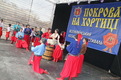 Святковий концерт  на честь відкриття козацького фестивалю «Покрова на Хортиці»
