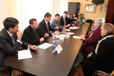 Борис Петров на особистому прийомі громадян у Мелітопольській РДА