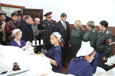 У виробничих майстернях колонії