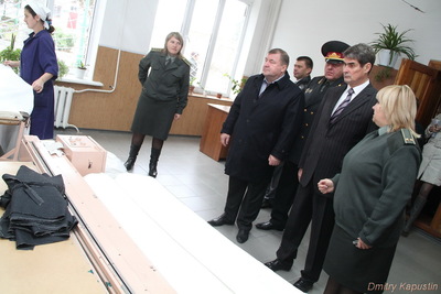 У виробничих майстернях колонії
