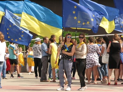 Запоріжці долучились до святкування старту безвізового режиму з ЄС