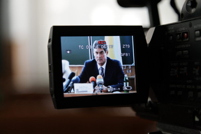 Борис Петров провів прес-конференцію для представників місцевих засобів масової інформації