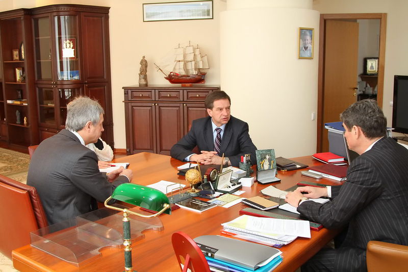 Борис Петров провів зустріч з провідним експертом проектів Посольства Канади Володимиром Сенюком