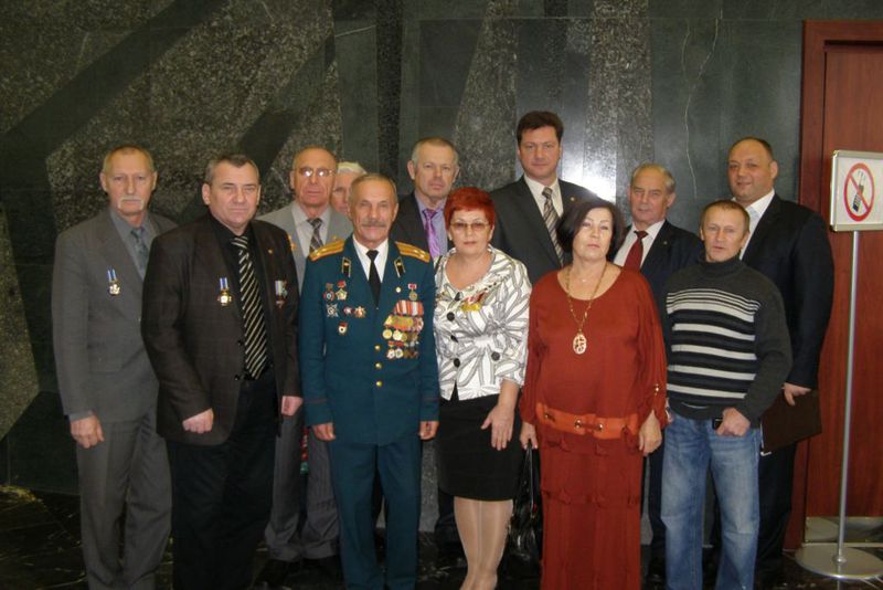 Запорізька делегація у приміщенні Уряду Москви