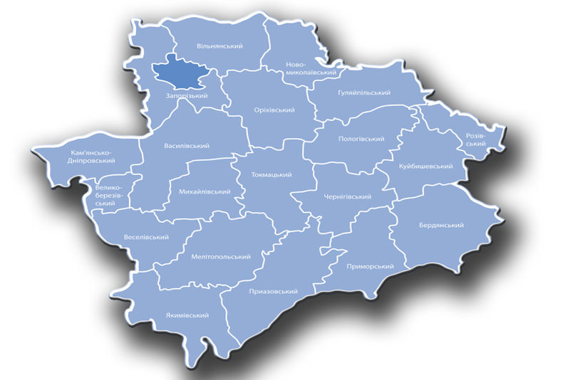 На чолі обласного рейтингу - Кам'янсько-Дніпровський район