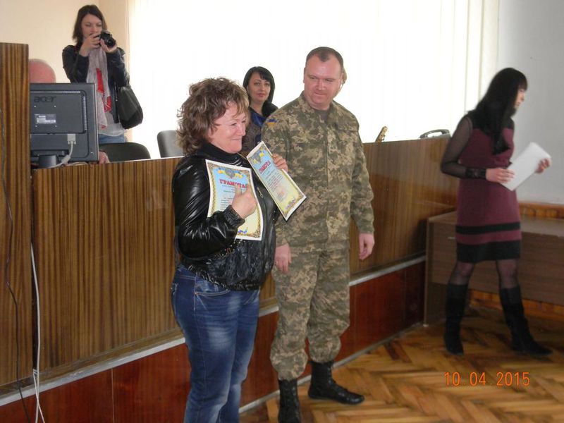 Воїни-учасники АТО отримали заслужені нагороди