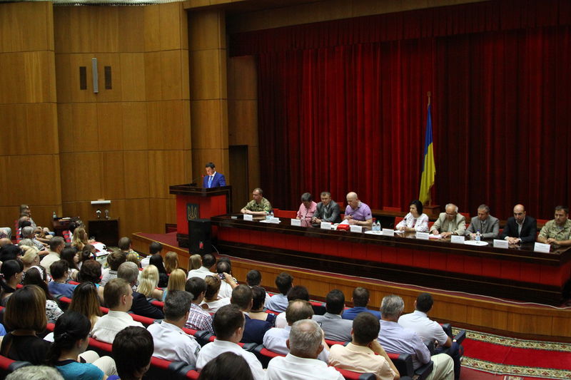 Область урочисто відзначає 19-ту річницю Конституції України