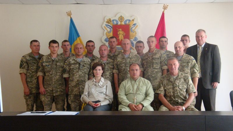 Запорізькі військові відзначають День незалежності України