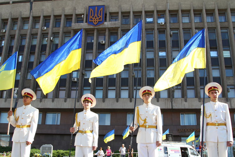 В Запоріжжі відзначили День Державного Прапора України
