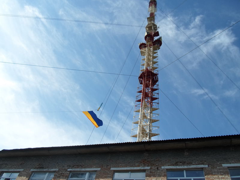У Куйбишевському районі піднято найвищий Державний Прапор у Запорізькій області