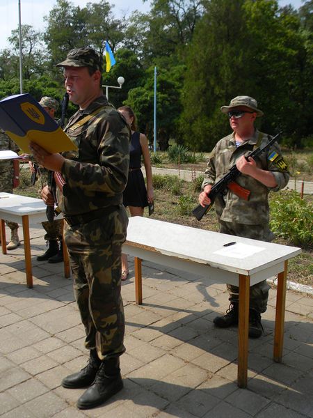 Запорізький батальйон присягнув на вірність українському народові