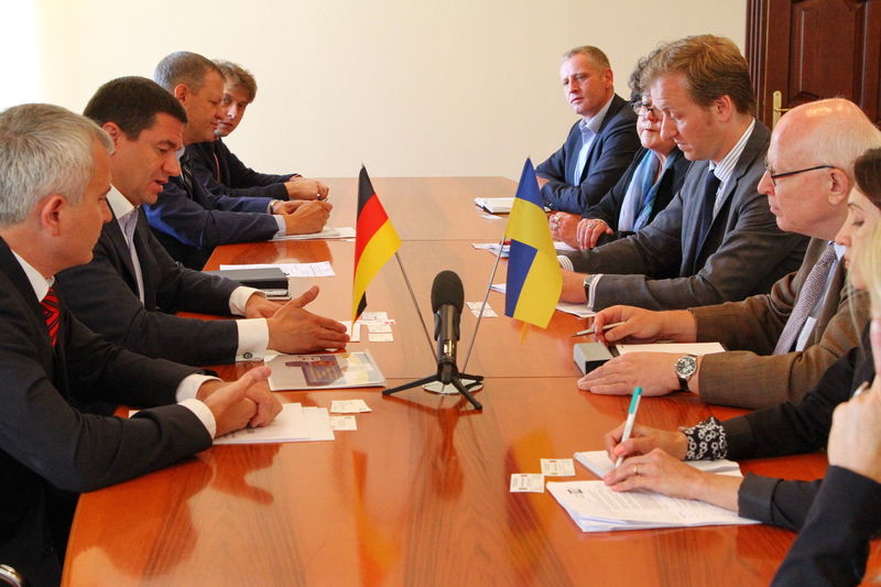 Влада області обговорила перспективи співпраці з німецькою делегацією