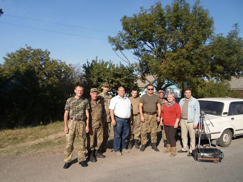 Журналісти відвідали запорізьких бійців на Донеччині
