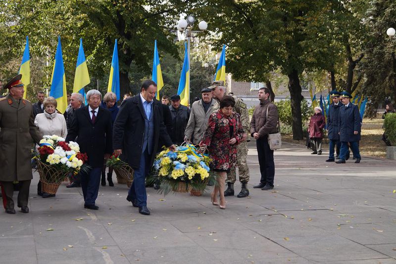 Запоріжці вшанували пам'ять  загиблих під час звільнення міста 