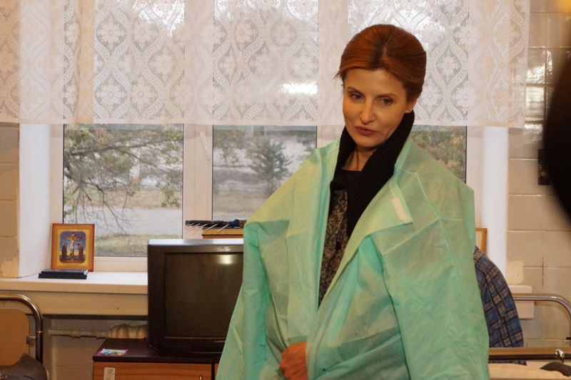 Марина Порошенко подарувала апарат УЗД запорізькому військовому шпиталю