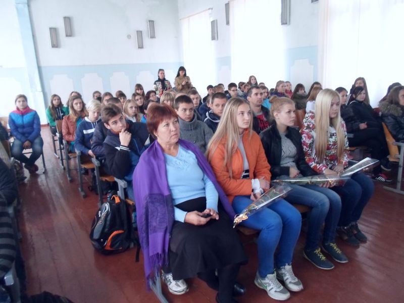 Гуляйпільські школярі  вперше відзначили День захисника України