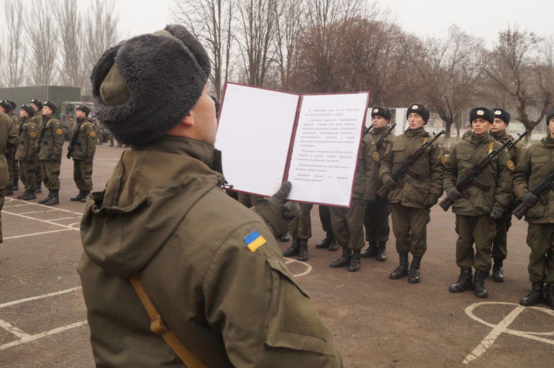 Костянтин Бриль привітав молоде поповнення Національної Гвардії України