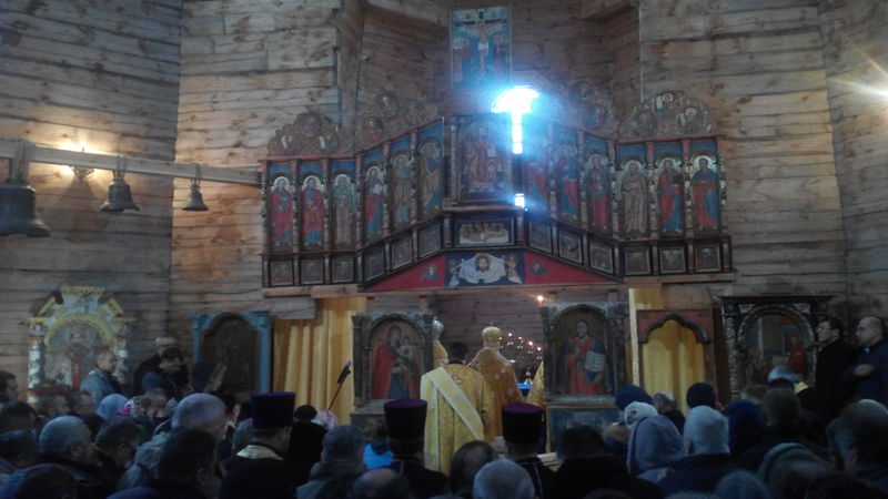 Патріарх Філарет освятив у Запоріжжі старовинний іконостас