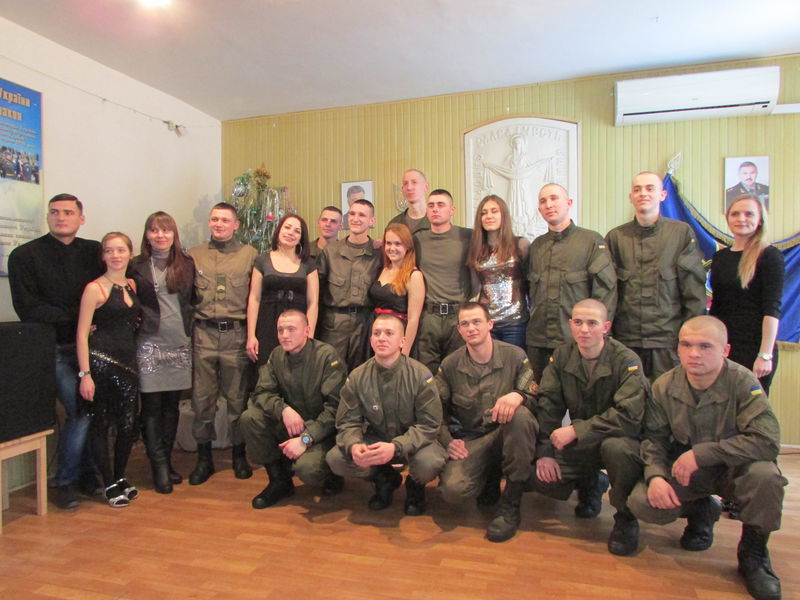 Гвардійці відзначили свято Соборності України
