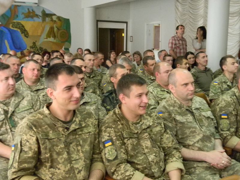 Військові привітали журналістів з професійним святом 