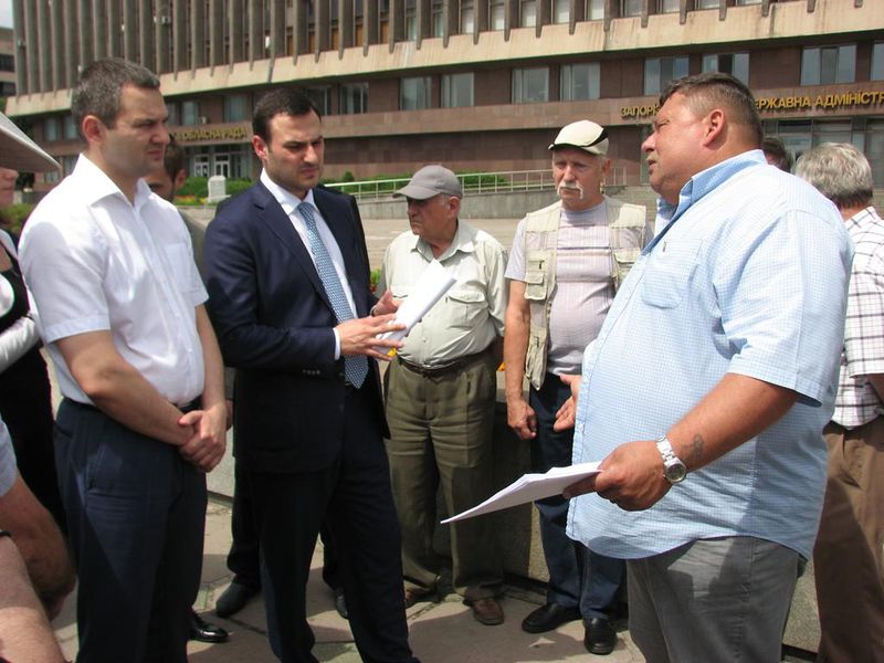Обласна влада підтримує запорізьких чорнобильців