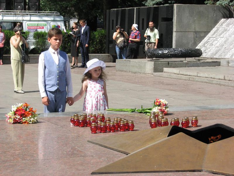 Запоріжці вшанували пам'ять жертв війни