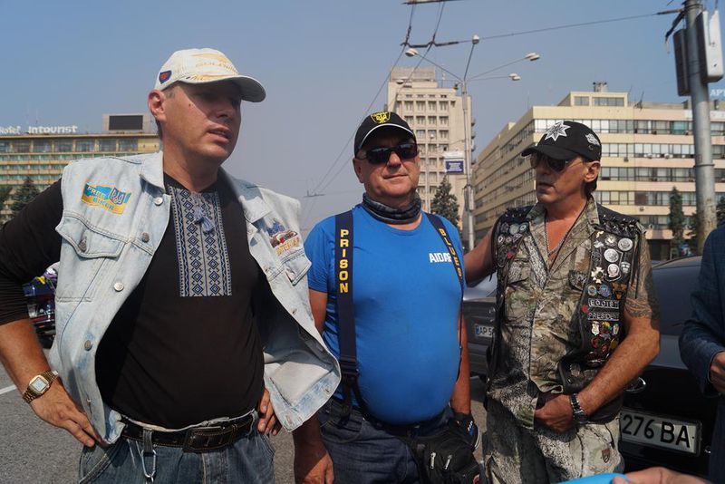Запоріжжя відвідав мотопробіг «За єдність Української держави»