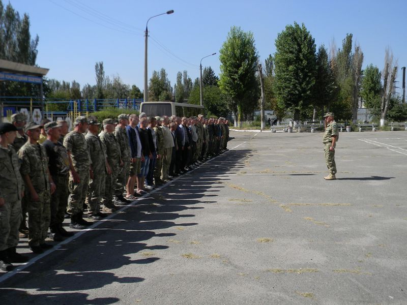 Військові проходять навчальні збори