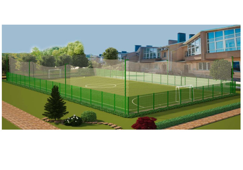 До дня міста в Мелітополі збудують новий футбольний майданчик