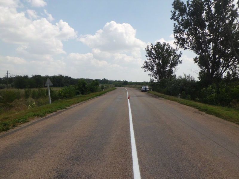 Дорожники  поновили майже 705 км осьової лінії проїжджої частини