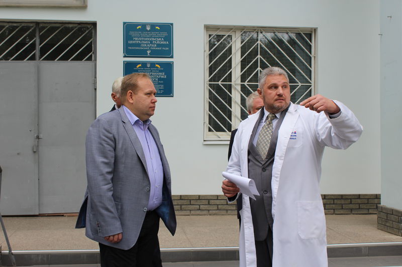 Мелітопольська лікарня отримала нове гемодіалізне обладнання