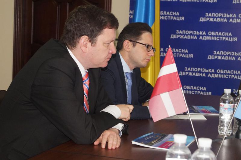 Запорізький регіон та Республіка Латвія співпрацюватимуть через почесне консульство