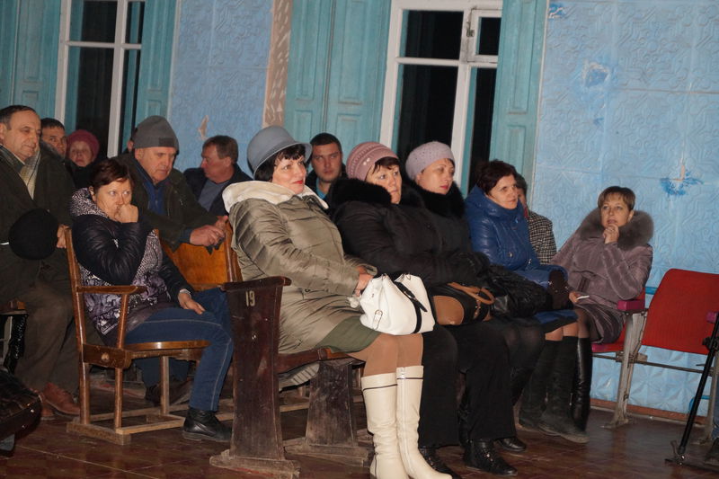 Костянтин Бриль  зустрівся з жителями Осипенківської громади