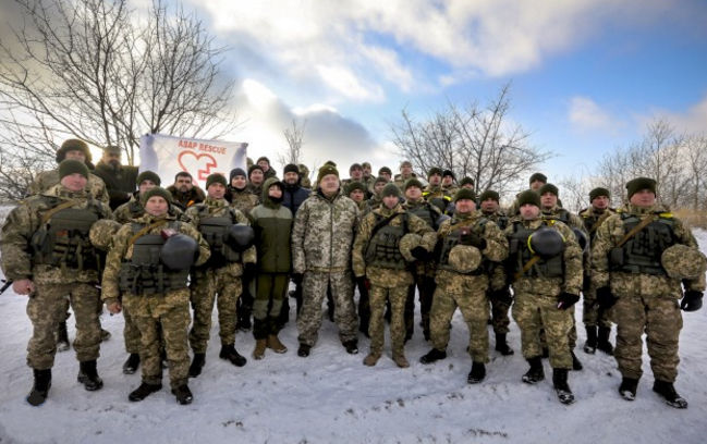 Привітання Президента з 25-ю річницею створення Збройних Сил України!
