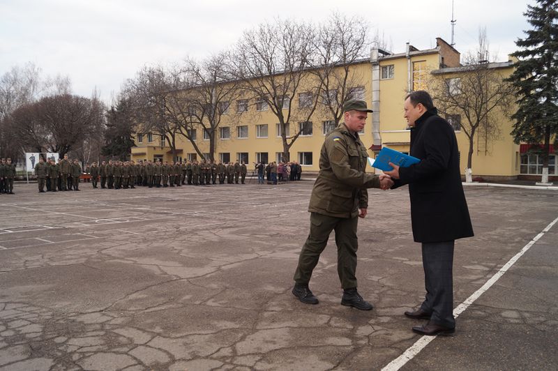 Костянтин Бриль привітав військовослужбовців напередодні Дня Нацгвардії