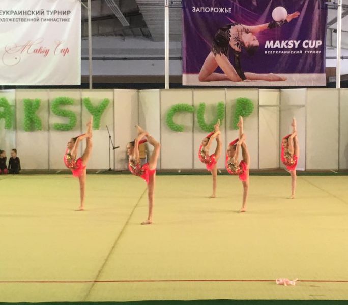 У Запоріжжя відбувся Всеукраїнський турнір з художньої гімнастики