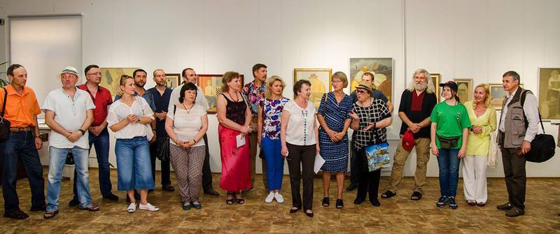 Обласний художній музей поповнився картинами від пленеру „Запорізький пейзаж-2017” 