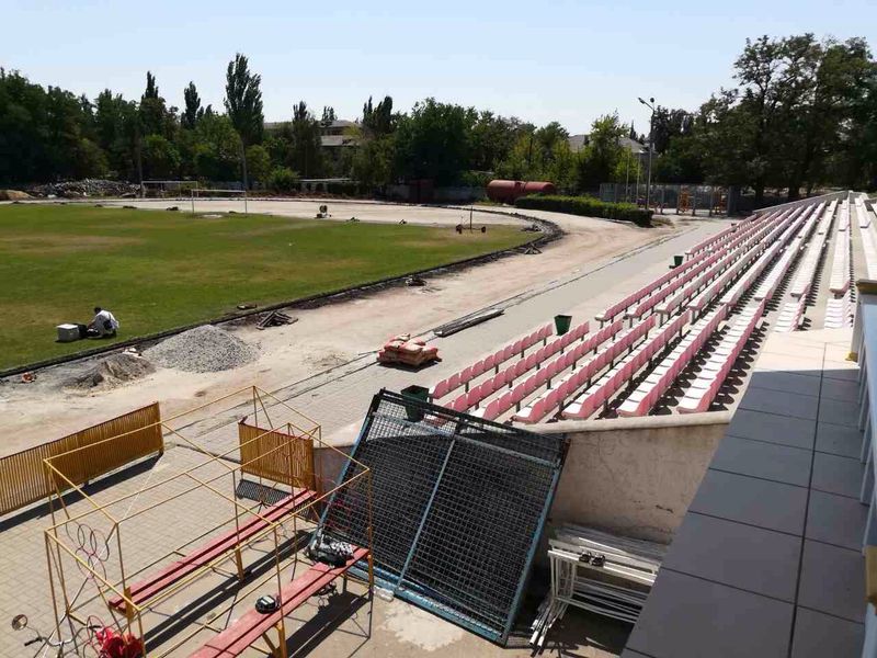 У Мелітополі коштом ДФРР буде реконструйовано єдиний в місті комунальний стадіон «Спартак»