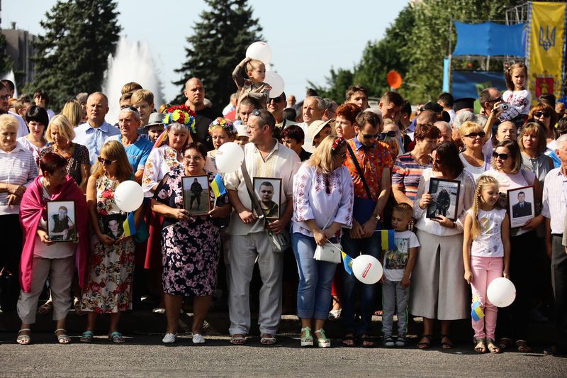 День Незалежності України запоріжці відсвяткували військовим парадом