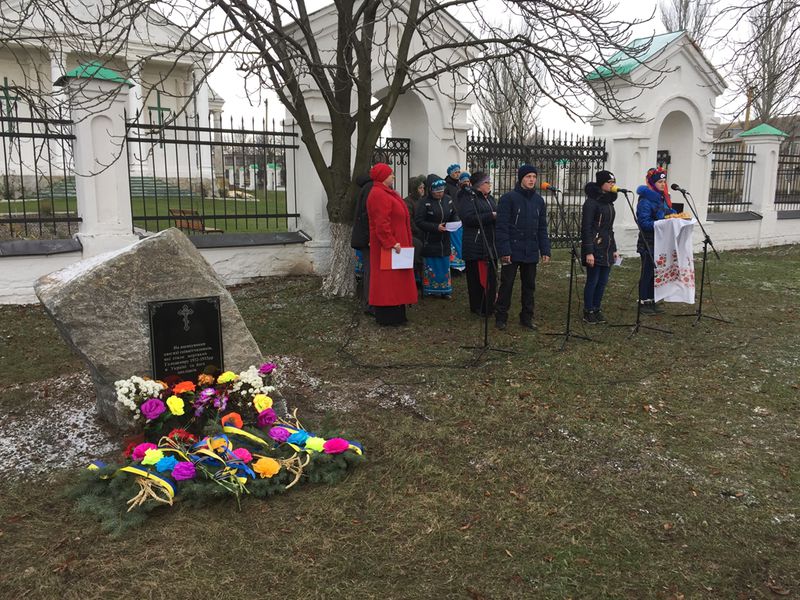 Пам’ять жертв Голодної Балки увічнили  на Токмаччині