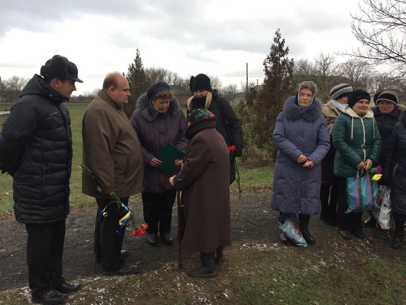 Пам’ять жертв Голодної Балки увічнили  на Токмаччині