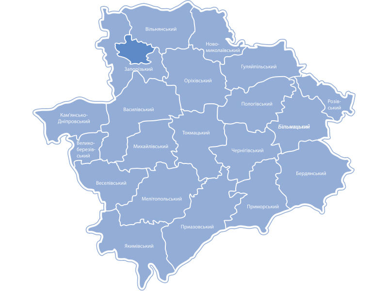 Понад 150 місцевих рад  Запорізької області об'єдналися у 42 територіальні громади