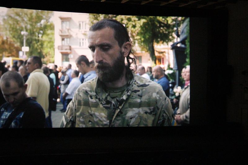 «Добровольці Божої чоти» - в Запоріжжі презентували фільм про кіборгів