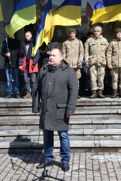 У Запоріжжі відкрили меморіальну дошку Герою України В’ячеславу Чорноволу