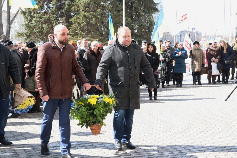 У Запоріжжі відкрили меморіальну дошку Герою України В’ячеславу Чорноволу